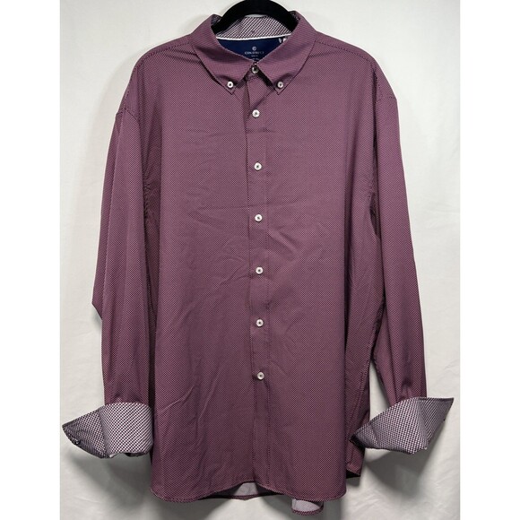 Other - Con.struct Slim Fit Wrinkle Free Flip Cuff Button Up Men’s XL